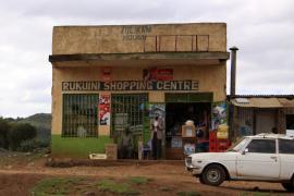 Sklep niedaleko Nakuru.