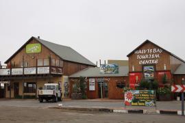 Zabudowania Walvis Bay.