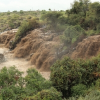 Wodospad na rzece Awash.