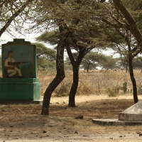 Muzułmański cmentarz.