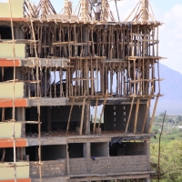 Rusztowania - wszystkie wyglądają podobnie.