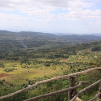 Widok na Wielki Rów Afrykański.
