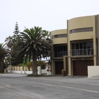 Zabudowania Walvis Bay.