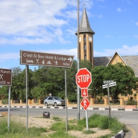 Przejazd do P. N. Etosha - Otijwarongo.