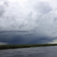 Burza nad Okawango.