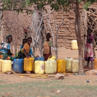 W oczekiwaniu na wodę.