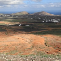Okolice zamku de Santa Barbara w Teguise.
