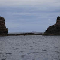 Lanzarotte w pobliżu wyspy La Graciosa.